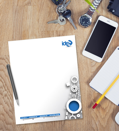 T&ecirc;te de lettre A5