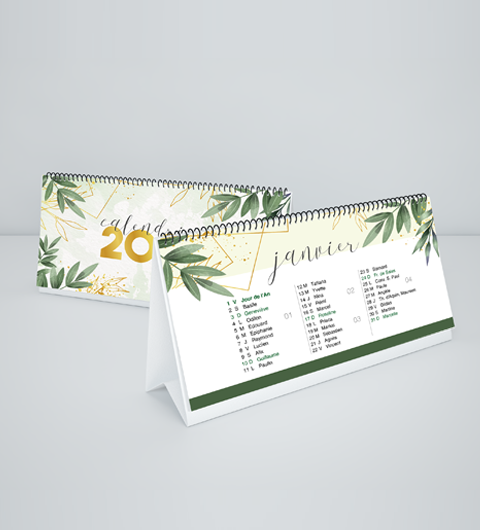 Calendrier professionnel de bureau