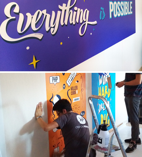 affiche personnalis&eacute;e