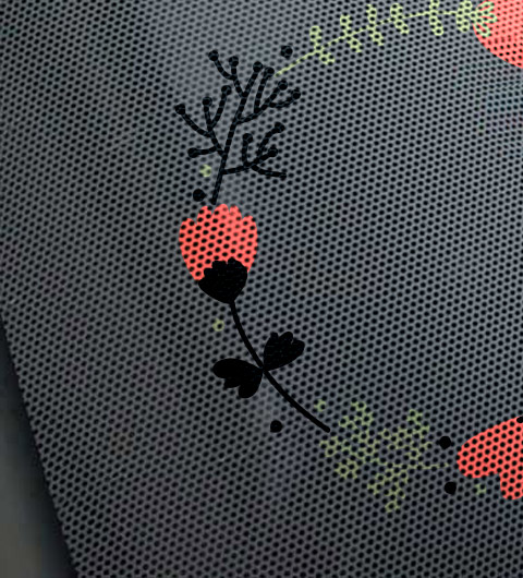 Adh&eacute;sif microperfor&eacute;