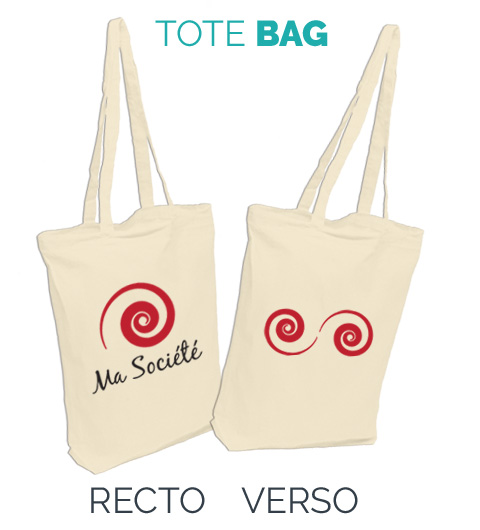 tote bag recto verso personnalis&eacute;